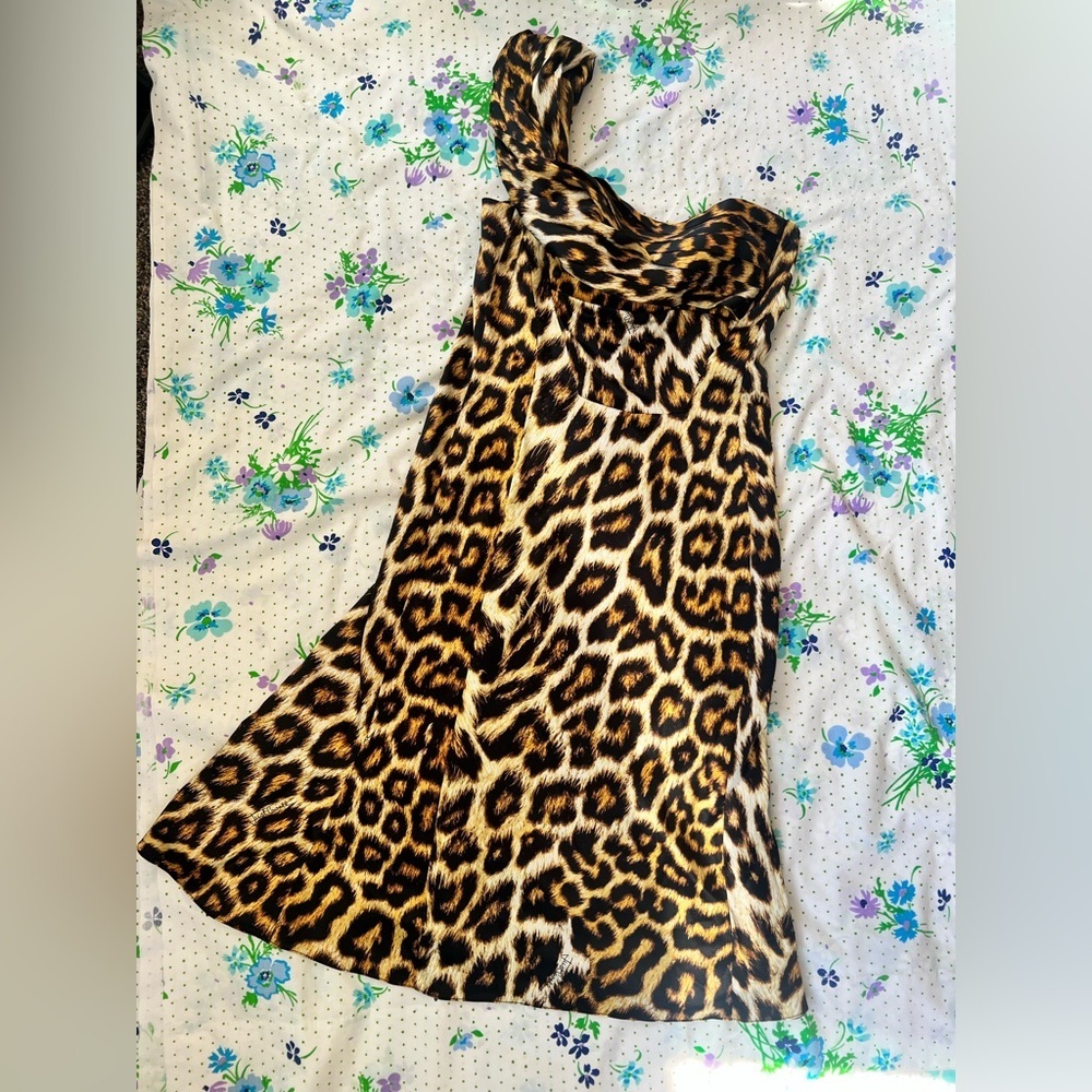 Just Cavalli Robert Cavalli Animal Print Dress -  44